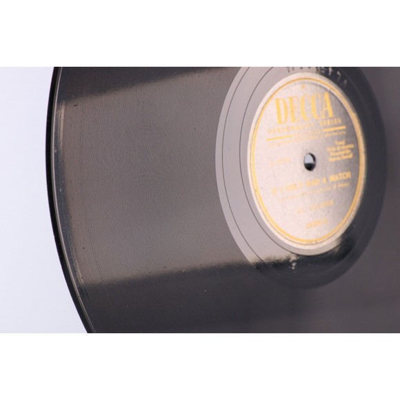 Al Jolson – If I Only Had A Match / Let Me Sing And I'm Happy 78rpm Record 24296 - Picture 10 of 16